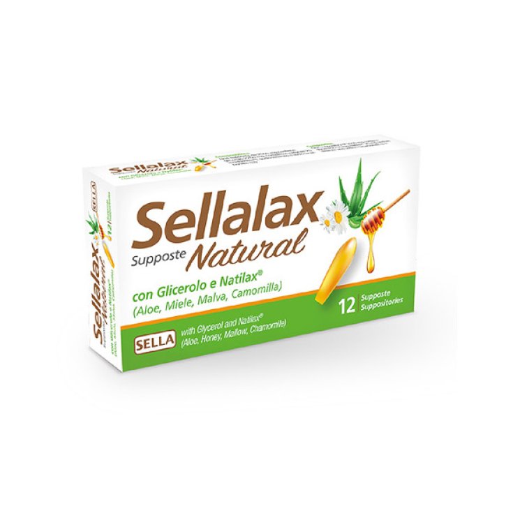 Sellalax Natural MD SELLA 12 Supposte