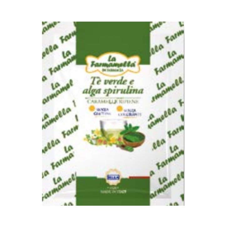 Farmamella® Caramelle Al Te' Verde/Alga Sella® 100g