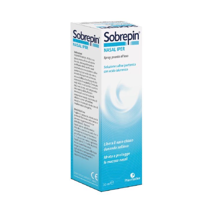 Sobrepin Nasal Iper Soluzione Salina Ipertonica Pharmaidea 30ml