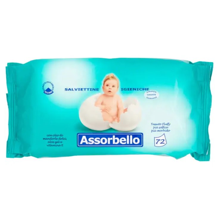 Salviette Baby Assorbello Up 72 Pezzi - Farmacia Loreto
