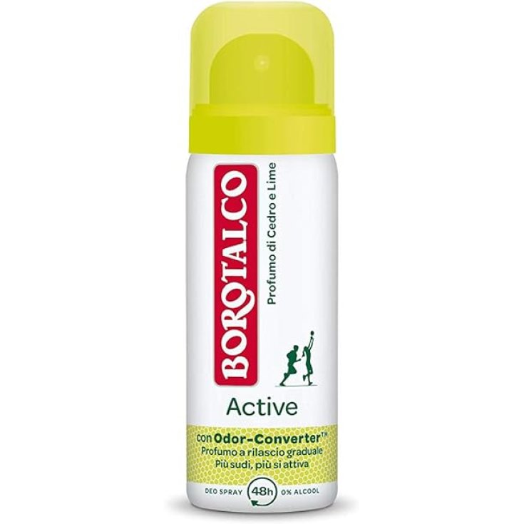 Deo Active Spray Cedro E Lime Borotalco 50ml