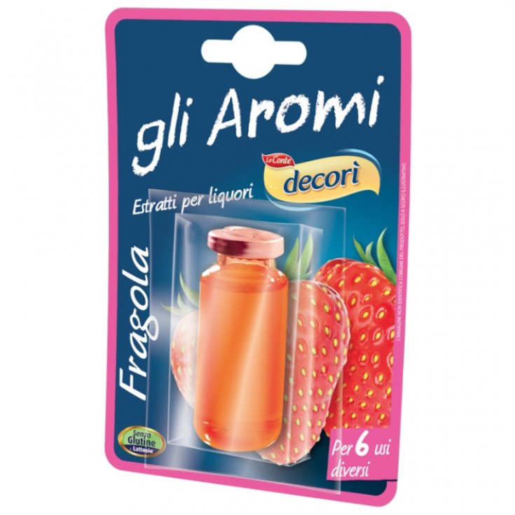 Estratto per Liquori alla Fragola Decorì 18ml