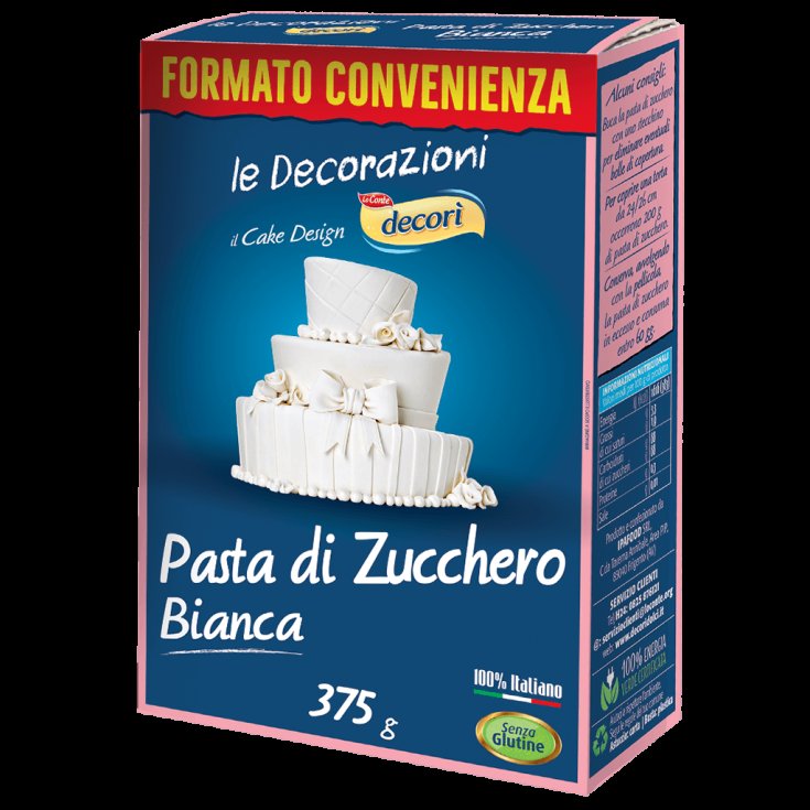 Pasta di Zucchero Bianca Decorì 375g - Farmacia Loreto