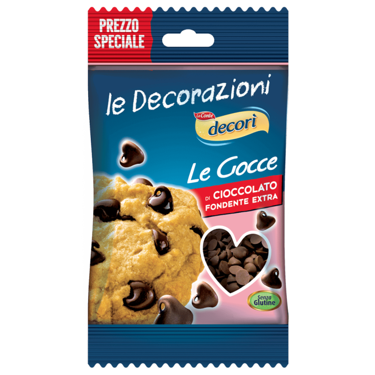 Decorì Gocce di Cioccolato Lo Conte 40g