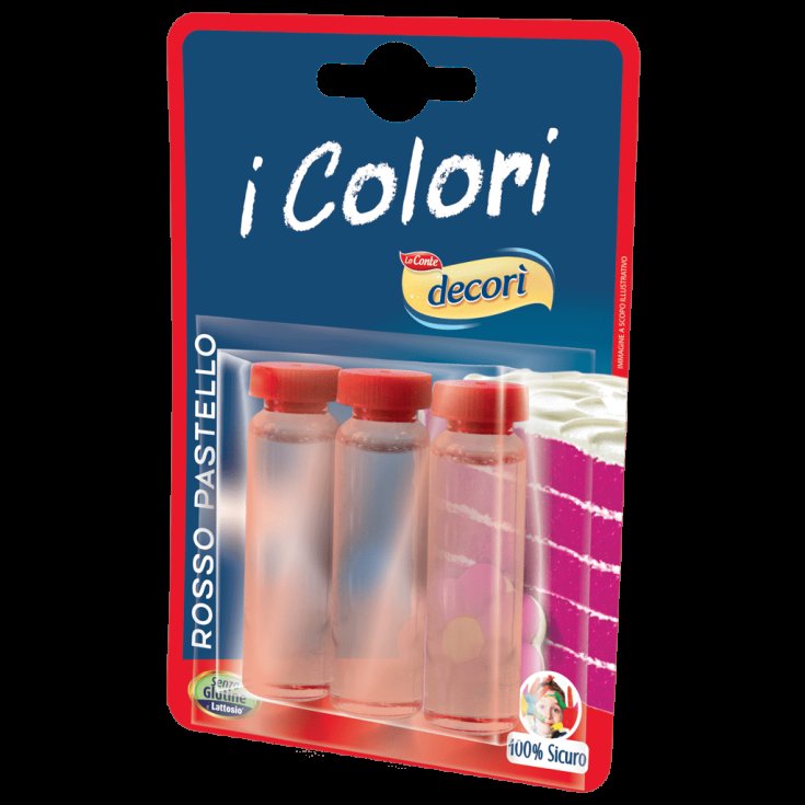 Colore Liquido Rosso Decorì 3x3ml - Farmacia Loreto