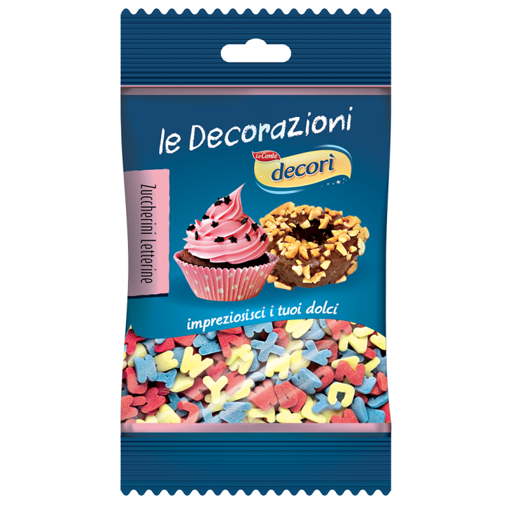 Decorì Zuccherini Letterine Lo Conte 20g