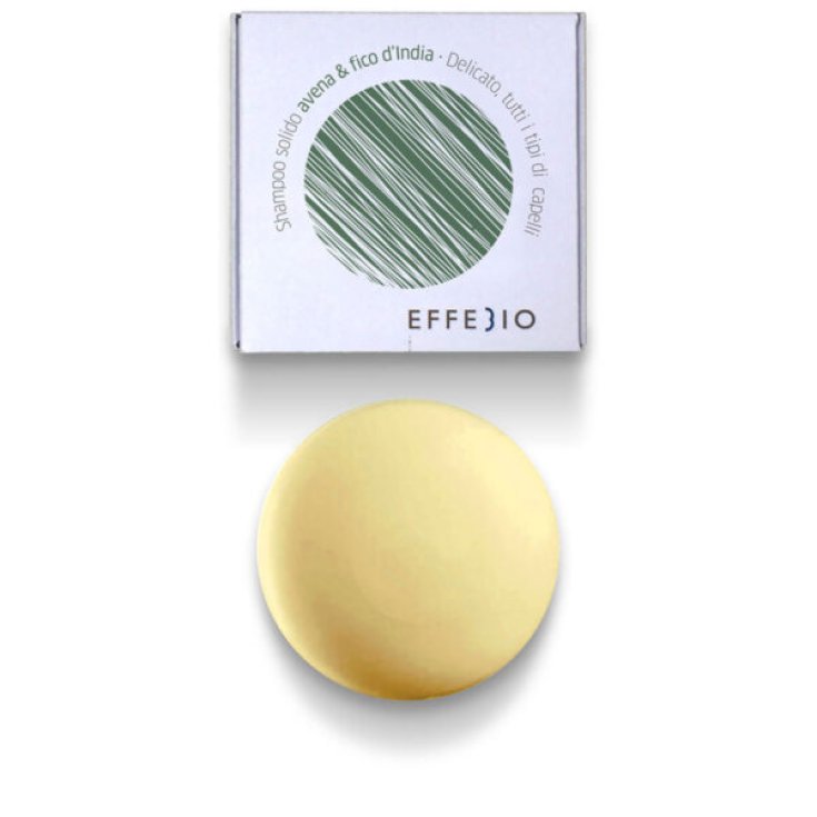 Shampoo Solido Avena & Fico D’India Effebio 60g