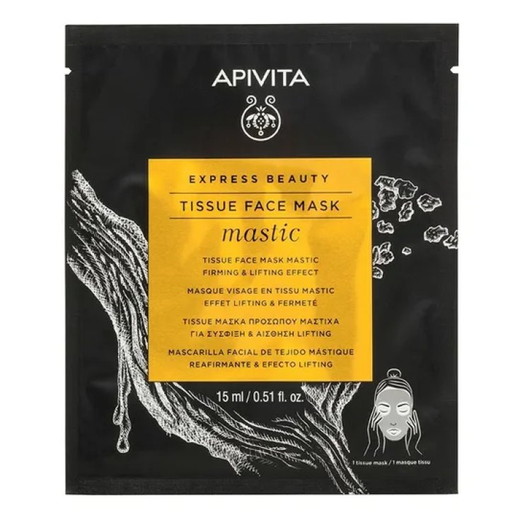 Express Beauty Tissue Face Mask Mastic Apivita 15ml