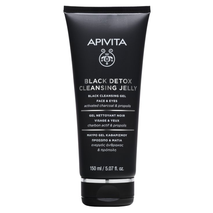 Black Detox Cleansing Jelly Apivita 150ml