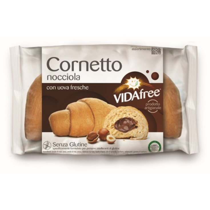 Cornetto Crema Nocciola Vidafree 60g