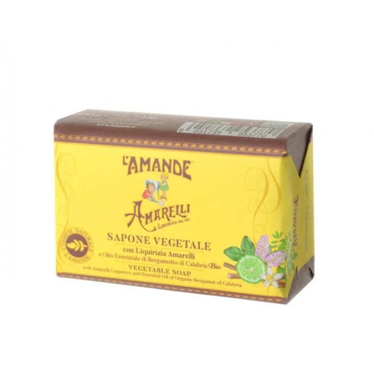 Sapone Vegetale Liquirizia e Bergamotto Marseille L'Amande 200g