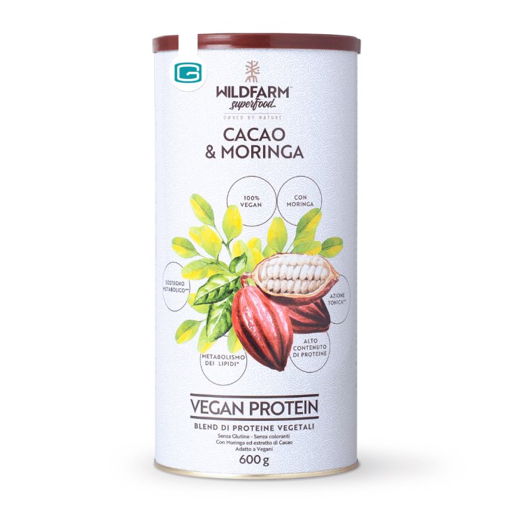 Wildarm® Vegan Protein Cacao&Moringa 600g