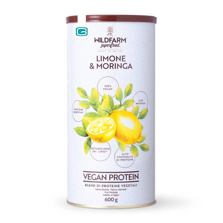 WildFarm® Vegan Protein - Limone&Moringa 600g