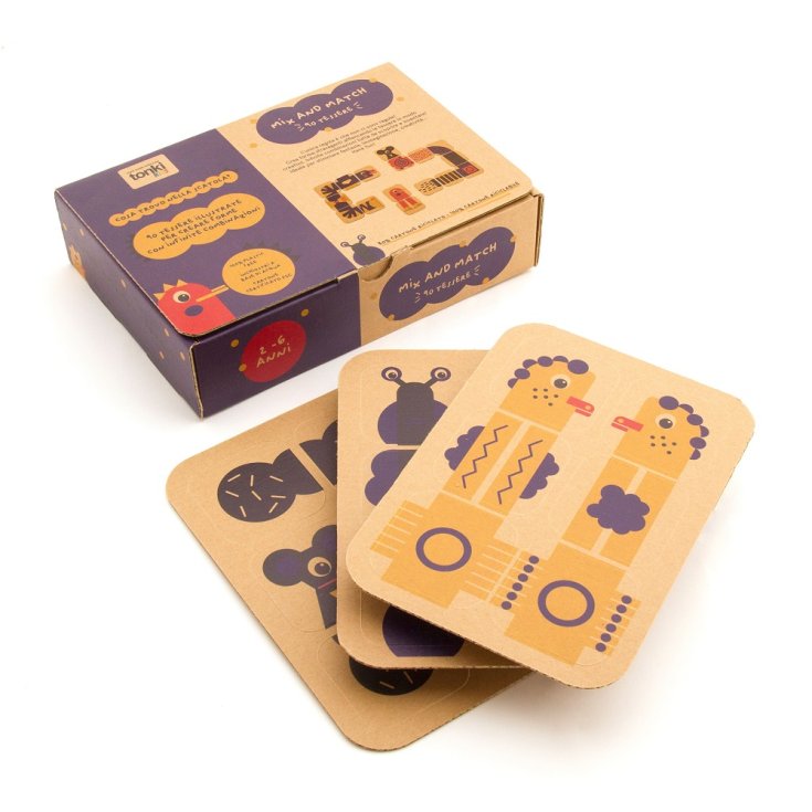 Mix And Match Tonki Kids 1 Scatola Gioco