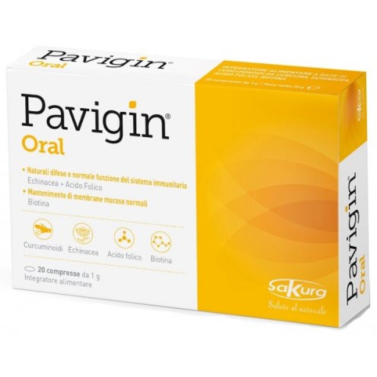 Pavigin® Oral Sakura 20 Compresse