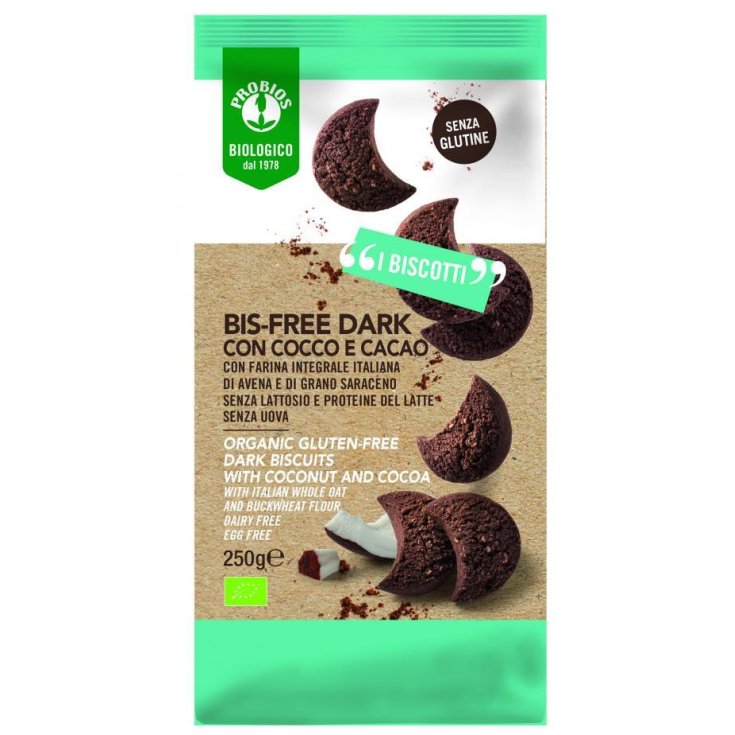 Bis-Free Dark Con Cocco Cacao Probios 250g