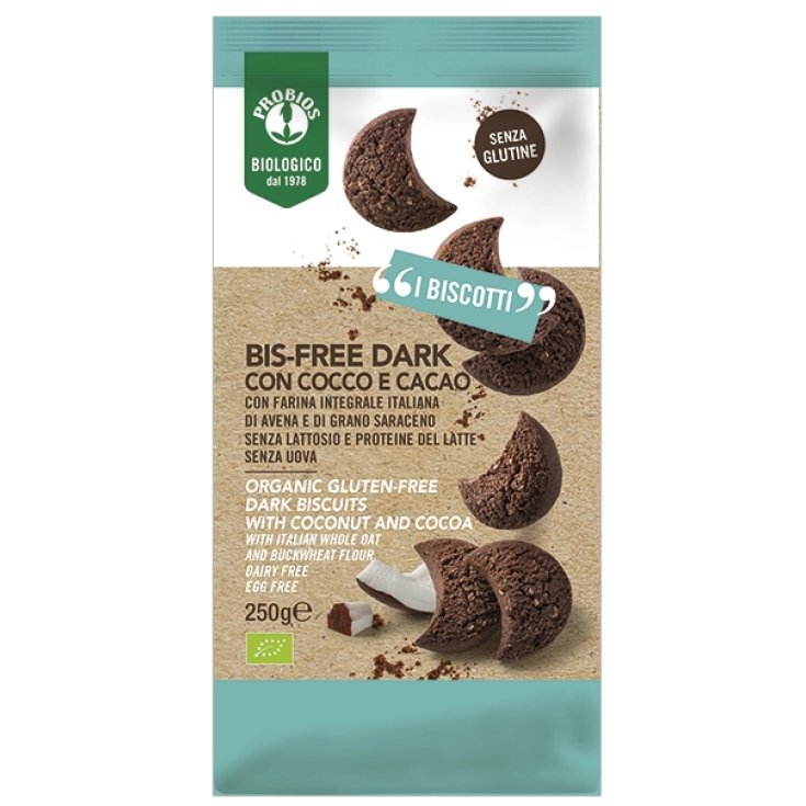 Bis-Free Dark Con Cocco Cacao Probios 250g