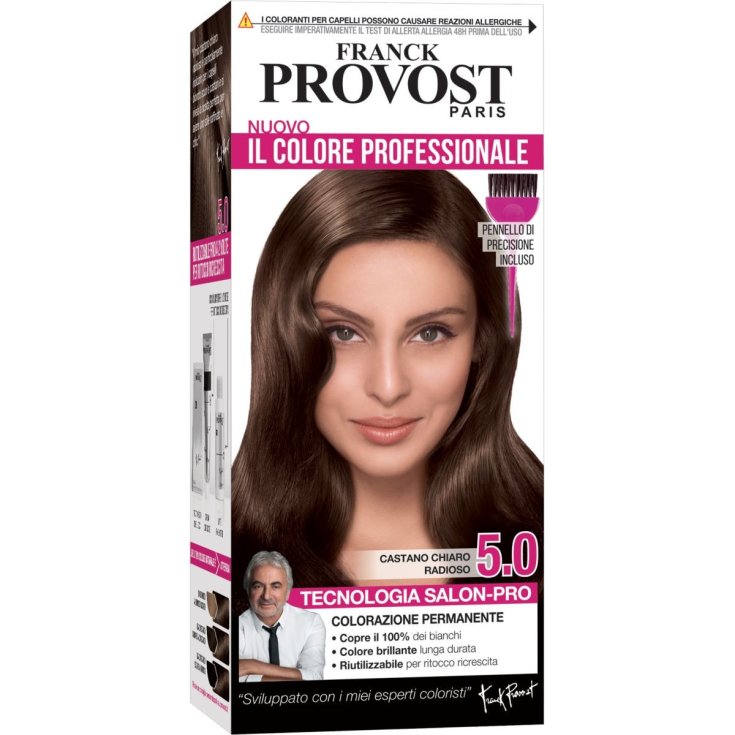 Colore Professionale 5,0 Castano Chiaro Radioso Franck Provost 1 Kit