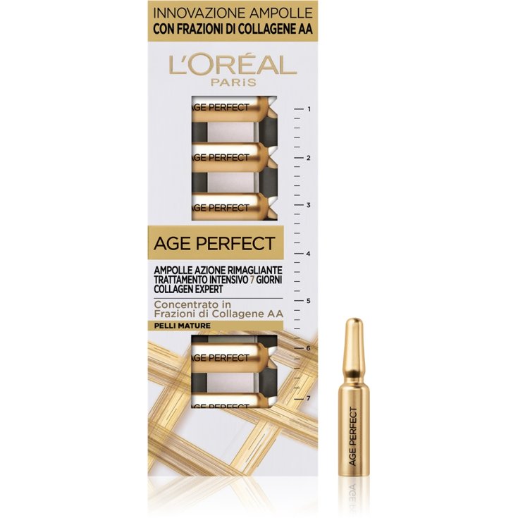 Age Perfect Frazioni di Collagene AA L'Or&eacute;al Paris 7 Ampolle