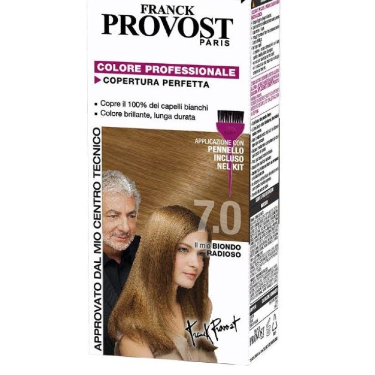 Colore Professionale 7,0 Biondo Radioso Franck Provost 1 Kit