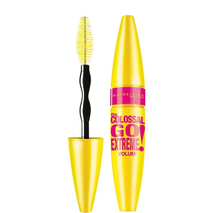 The Colossal Go Extreme Black Black Maybelline 1 Pezzo