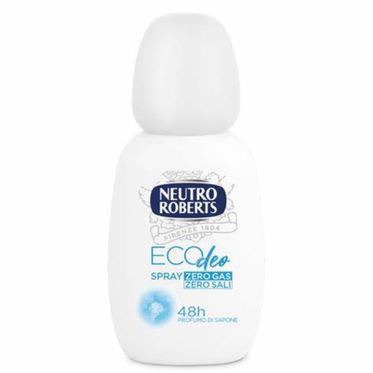 Eco-Deo Spray ZerO% Sali Profumo Di Sapone Neutro Roberts 75ml