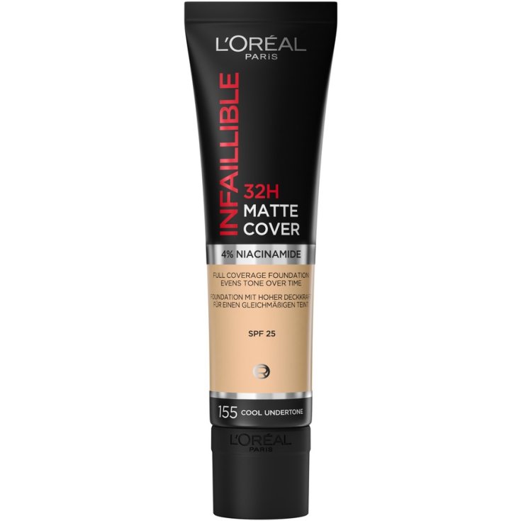 Infallible 32H Matte Cover Liquid Foundation SPF 25 155 L'Oréal 30ml