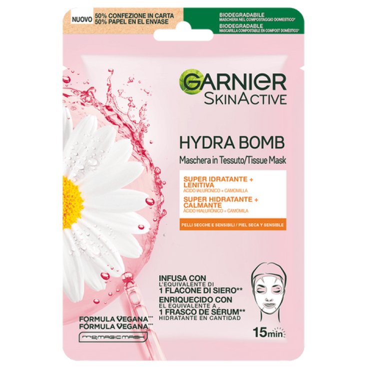 Hydra Bomb Pelli Secche E Sensibili Garnier SkinActive 1 Pezzo