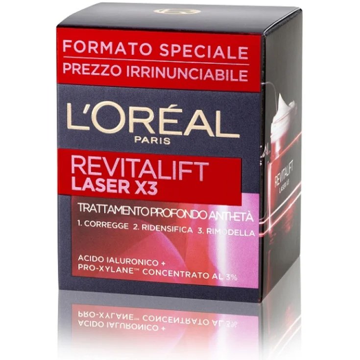 Revitalift Laser X3 Crema Viso Giorno L'Oreal 15ml Revitalift Laser X3 Crema Viso Giorno L'Oreal 15ml