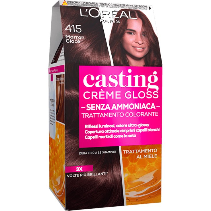 Casting Cr&egrave;me Gloss Marron Glac&eacute; 415 L'Or&eacute;al 1 Kit