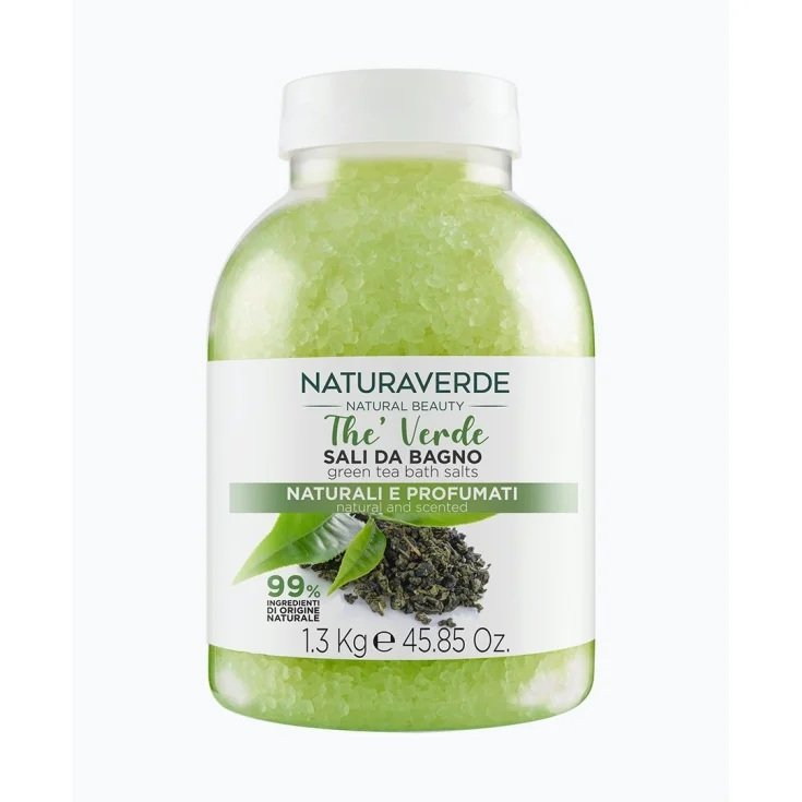 Sali da Bagno Th&egrave; Verde NaturaVerde 1,3Kg