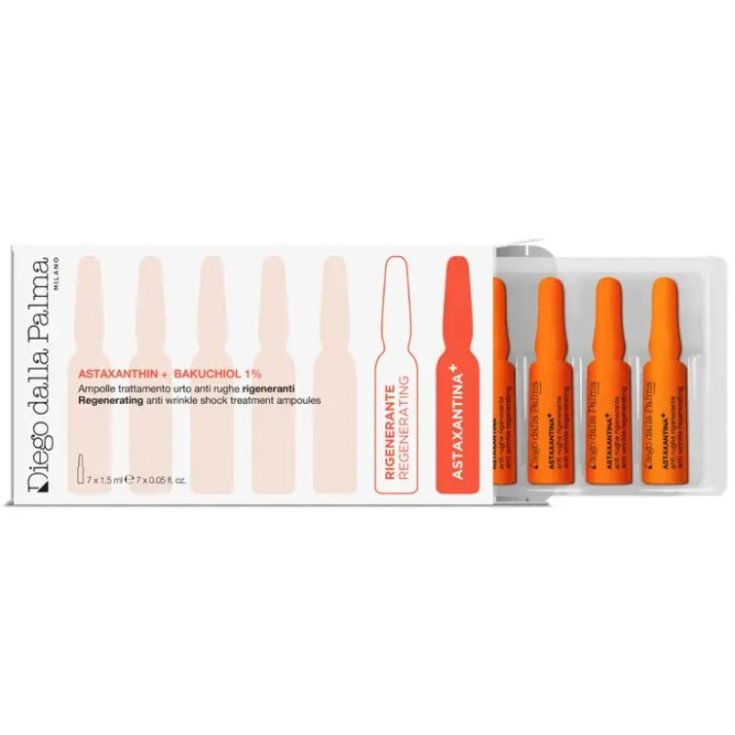 Astaxanthin + Bakuchiol 1% Diego Dalla Palma 7x1,5ml