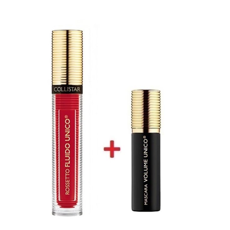 Rossetto Fluido Unico n.11 Fiamma Mat + Mascara Volume Unico Collistar