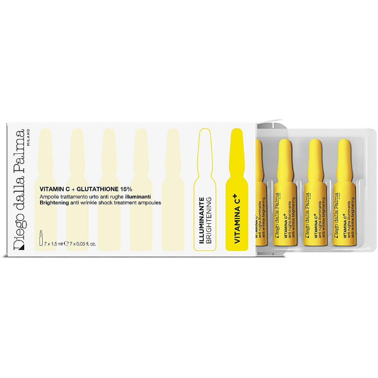 Vitamin C + Glutathione 15% Diego Dalla Palma 7x1,5ml