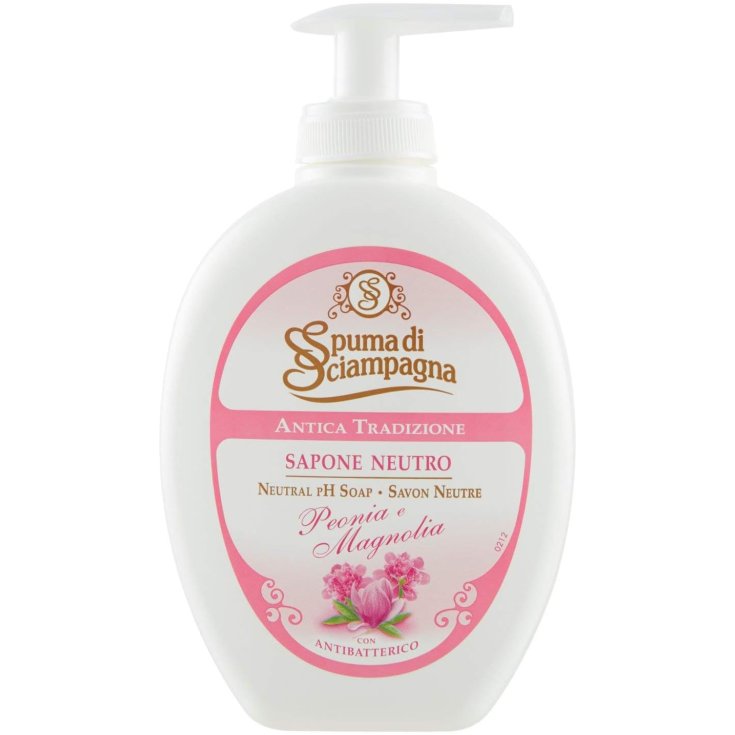 Sapone Neutro Peonia E Magnolia Spuma Di Sciampagna 250ml