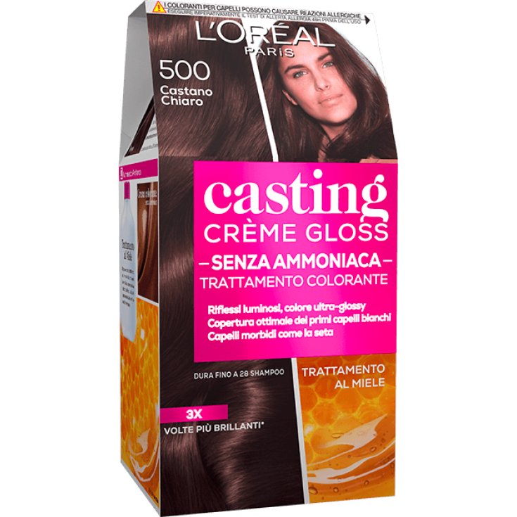 Casting Cr&egrave;me Gloss Castano Chiaro 500 L'Or&eacute;al 1 Kit