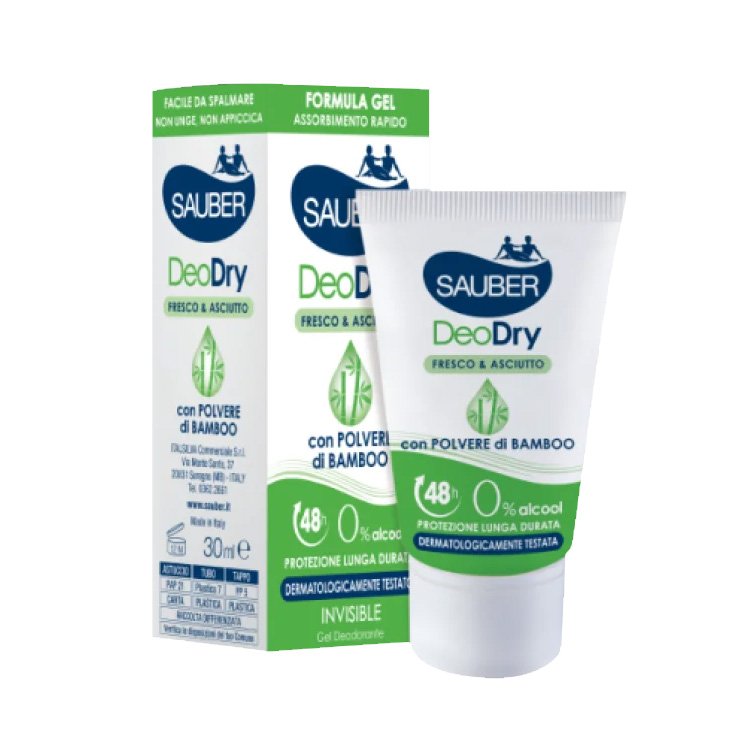 DeoDry Deodorante Gel SAUBER 30ml DeoDry Deodorante Gel SAUBER 30ml
