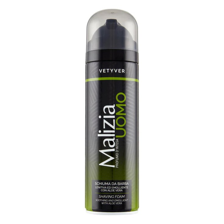 Malizia Uomo Schiuma da Barba Vetyver 300ml