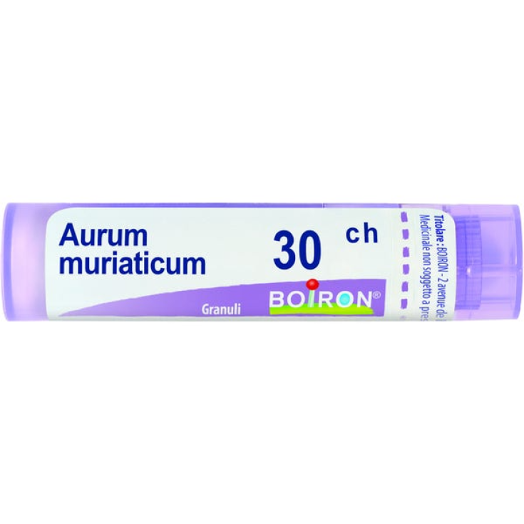 Aurum Muriaticum 30CH Boiron 80 Granuli 4g