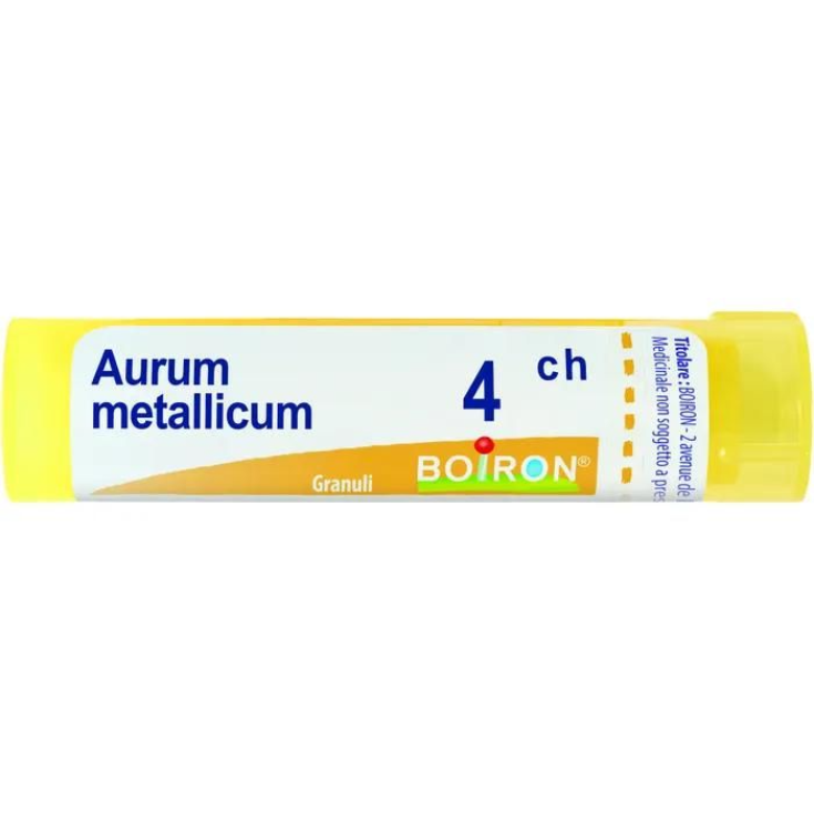 Aurum Metallicum 4CH Boiron 80 Granuli