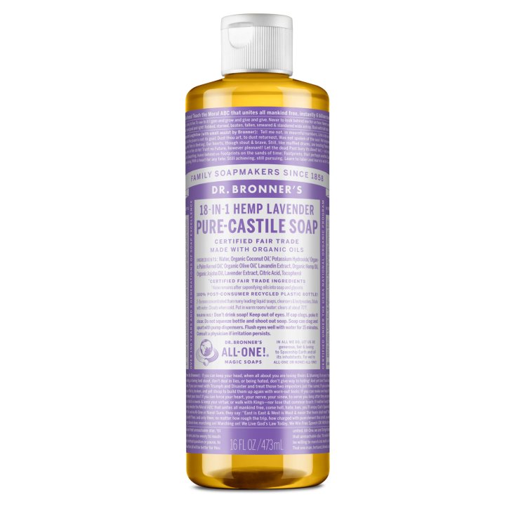 Pure-Castiglia 18 In 1 Lavender Dr. Bronner's 473ml