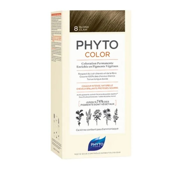 Phytocolor 8 Biondo Chiaro Colorazione Permanente Phyto