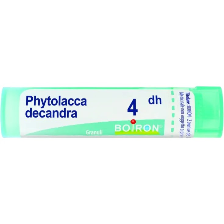 Phytolacca Decandra 4dh Boiron Granuli 4g