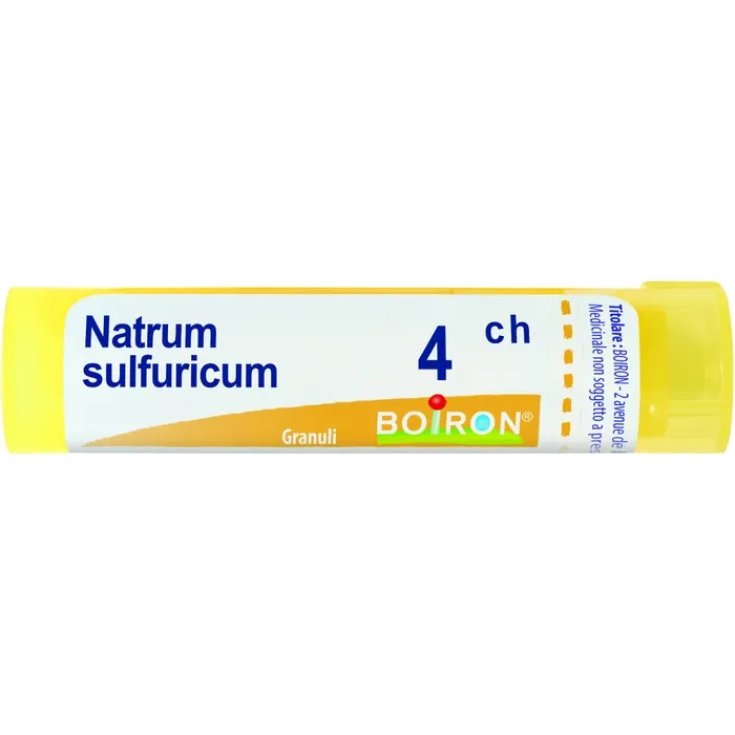 Natrum Sulfuricum 4ch Boiron Granuli 4g