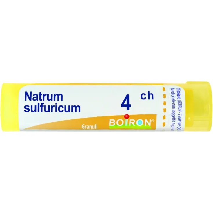 Natrum Sulfuricum 4CH Boiron Granuli 4g