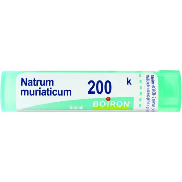 Natrium Muriaticum 200K&nbsp;Boiron Granuli 4g