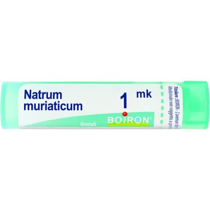 Natrium Muriaticum 1mk Boiron Granuli 4g
