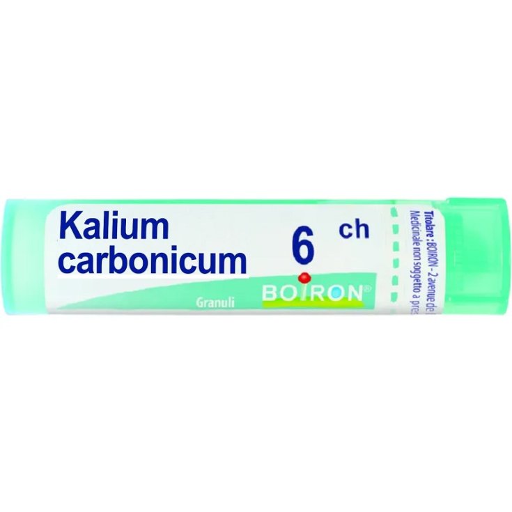 Kalium Carbonicum 6ch Boiron Granuli 4g