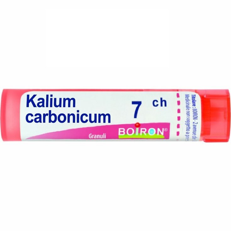 Kalium Carbonicum 7ch Boiron Granuli 4g