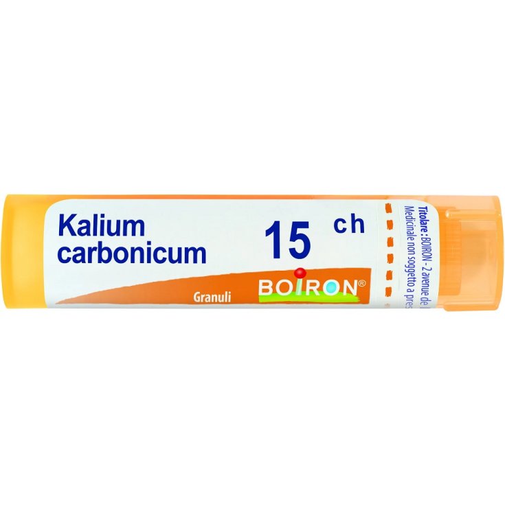 Kalium Carbonicum 15ch Boiron Granuli 4g